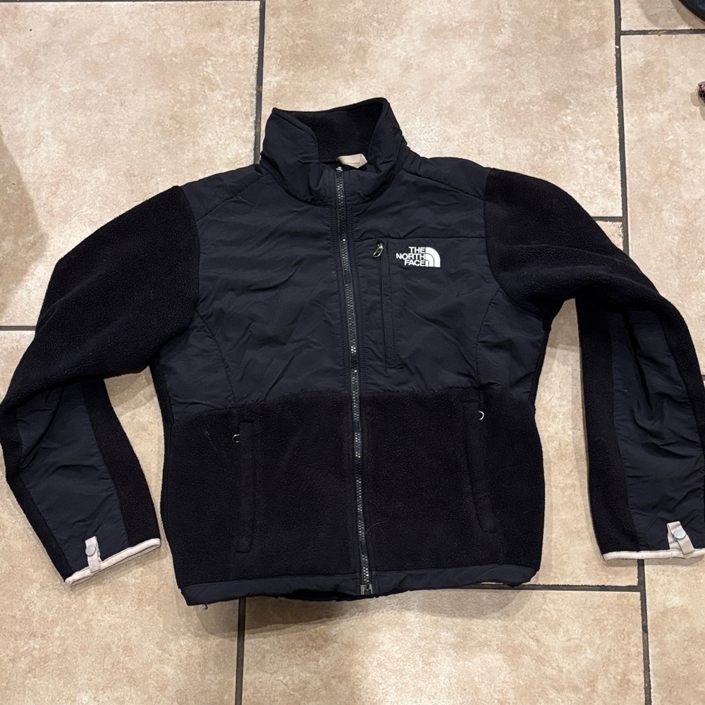 North Face Denali Fleece Black Full Zip Jacket